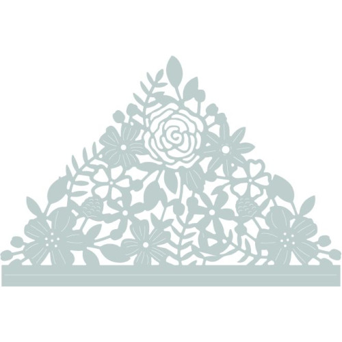 SIZZIX THINLITS DIES FOR CUTTING - FLORAL FOLD