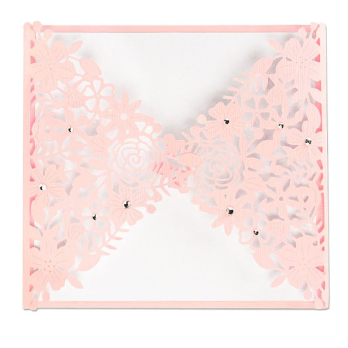 SIZZIX THINLITS DIES FOR CUTTING - FLORAL FOLD