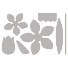 SIZZIX BIGZ L ЩАНЦИ ЗА ИЗРЯЗВАНЕ - SPRING FLOWERS