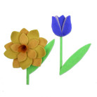 SIZZIX BIGZ L ЩАНЦИ ЗА ИЗРЯЗВАНЕ - SPRING FLOWERS