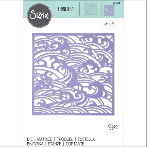 SIZZIX THINLITS ЩАНЦИ ЗА ИЗРЯЗВАНЕ - MYSTICAL SEASCAPE