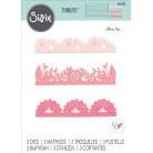 SIZZIX THINLITS DIES - BOLD FLORAL EDGES