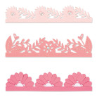 SIZZIX THINLITS DIES - BOLD FLORAL EDGES