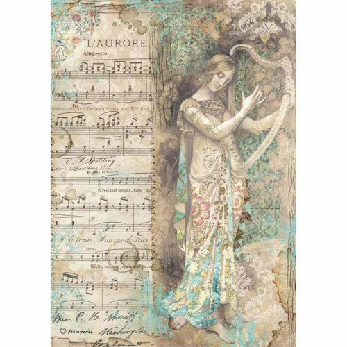 STAMPERIA DECOUPAGE RICE PAPER A4 - DFSA4323