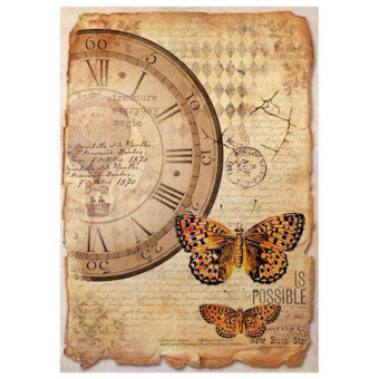 STAMPERIA DECOUPAGE RICE PAPER A4 - DFSA4241