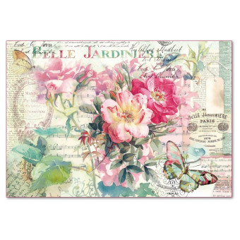 STAMPERIA DECOUPAGE RICE PAPER 48/33 - DFS395