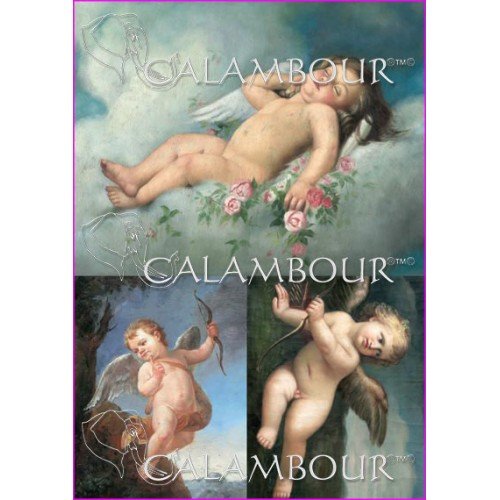 CALAMBOUR ДЕКУПАЖНА ХАРТИЯ 42,5/30,4 СМ - PAU 17