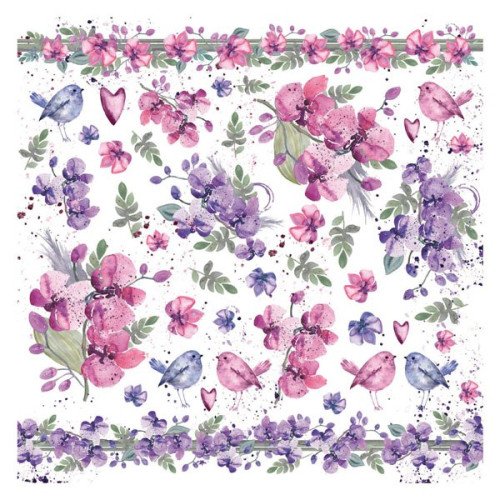 STAMPERIA DECOUPAGE RICE PAPER 50/50 - DFT303