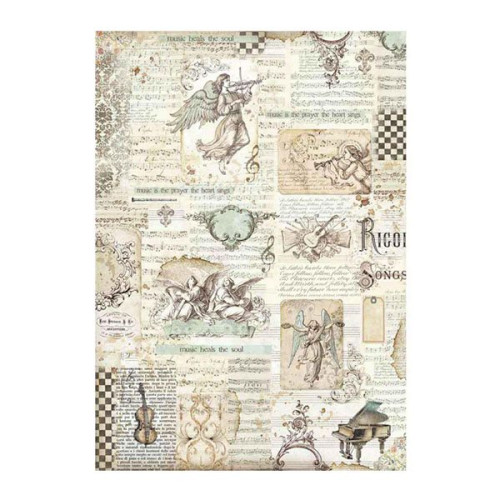 STAMPERIA DECOUPAGE RICE PAPER A3 - DFSA3002