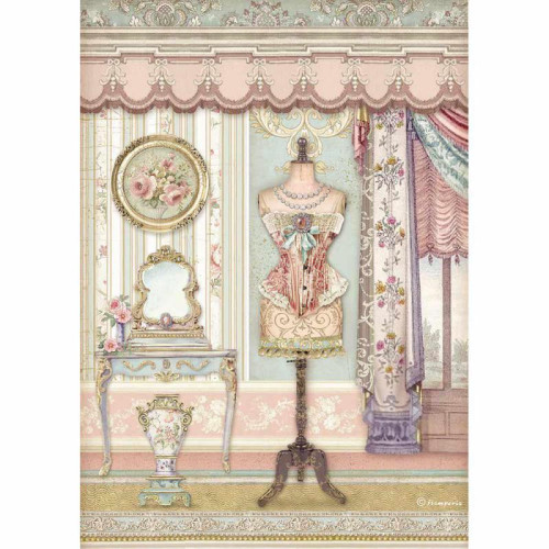 STAMPERIA DECOUPAGE RICE PAPER A4 - DFSA4483