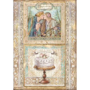 STAMPERIA DECOUPAGE RICE PAPER A4 - DFSA4573