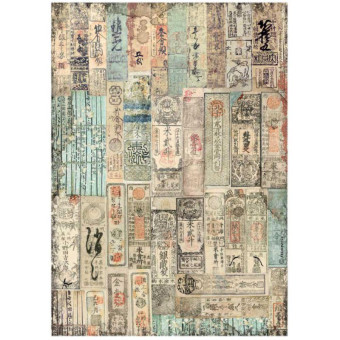 STAMPERIA DECOUPAGE RICE PAPER A4 - DFSA4625