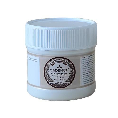 CADENCE DECOUPAGE PLUS GLUE + DECOUPAGE VARNISH 150 ML.