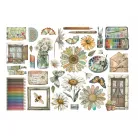 STAMPERIA DAISY ART EPHEMERA - DFLCT74