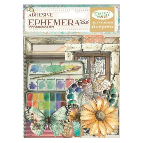 STAMPERIA DAISY ART EPHEMERA - DFLCT74