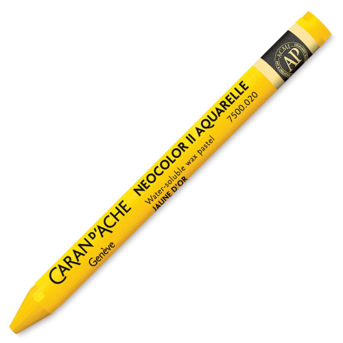 CARAN D'ACHE АКВАРЕЛНИ ПАСТЕЛИ NEOCOLOR II ЗЛАТНО ЖЪЛТ