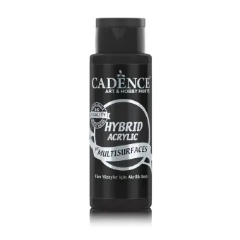 CADENCE АКРИЛНА БОЯ HYBRID 70 МЛ. - BLACK H-060