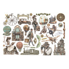 STAMPERIA VOYAGES FANTASTIQUES EPHEMERA - DFLCT75