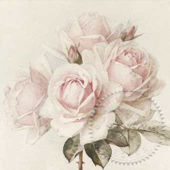 SAGEN VINTAGE NAPKINS FOR DECOUPAGE 33/33 CM - 80081
