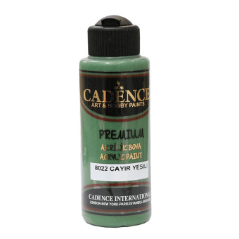 CADENCE ACRYLIC PAINT PREMIUM 120 ML. - PASTURE GREEN 8022