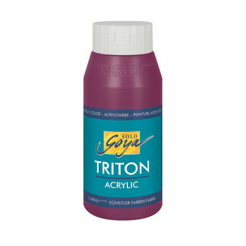 SOLO GOYA ACRYLIC PAINT TRITON 750 ML. - BORDEAUX