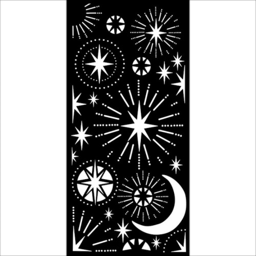 STAMPERIA CHRISTMAS TEMPLATE 12 X 25 CM - KSTDL86
