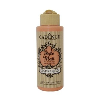 CADENCE АКРИЛНА БОЯ STYLE MATT 120 МЛ. - LIGHT CORAL 9013