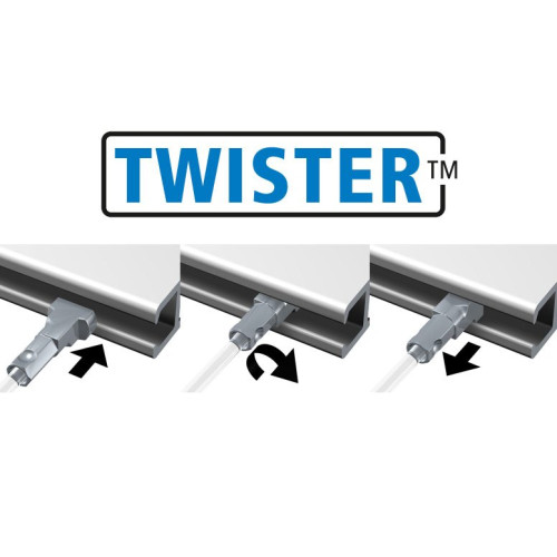 ARTI TEQ МЕТАЛНА КОРДА TWISTER 1,8 MMS 150 CMS PPC