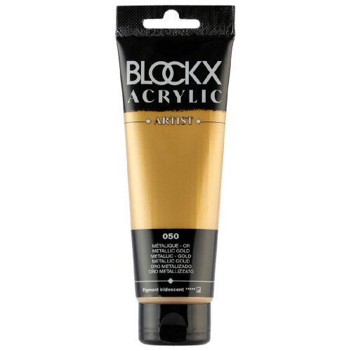 BLOCKX АКРИЛНА БОЯ METALLIC GOLD 120ML 60050BXC