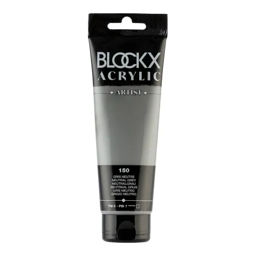 BLOCKX АКРИЛНА БОЯ NEUTRAL GREY 120ML 60150BXC