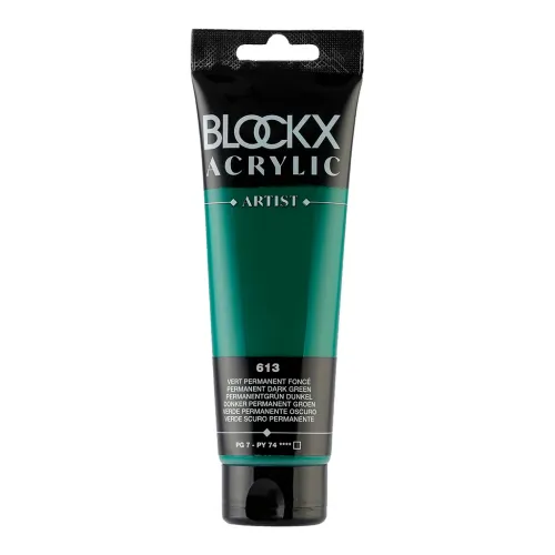 BLOCKX АКРИЛНА БОЯ PERMANENT DARK GREEN 120ML 60613BXC