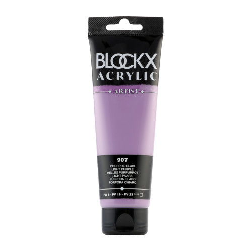 BLOCKX АКРИЛНА БОЯ LIGHT PURPLE 120ML 60907BXC