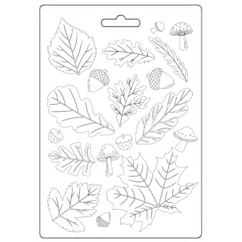 STAMPERIA WHISPERING WOODS SOFT MOULD A5 -K3PTA5676