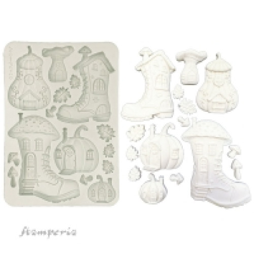 STAMPERIA WHISPERING WOODS СИЛИКОНОВ МОЛД KACMA586