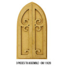 STAMPERIA MASTER OF MAGIC MDF ELEMENTS WINDOW - KLSM39