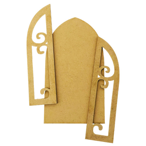 STAMPERIA MASTER OF MAGIC MDF ELEMENTS WINDOW - KLSM39