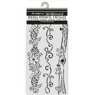 STAMPERIA HIDDEN GROVE TEMPLATE 12 X 25 CM - KSTDL114