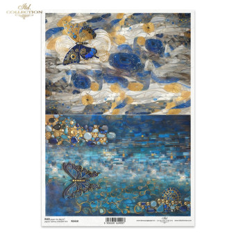 ITD COLLECTION DECOUPAGE RICE PAPER A4 - R2410
