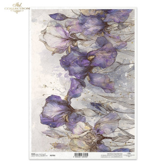ITD COLLECTION DECOUPAGE RICE PAPER A4 - R2703