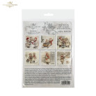 ITD COLLECTION MINI RICE PAPER SET 6PCS 14.8X14.8CM - RSM199