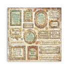 STAMPERIA ALTEREGO BLOCK PAPER 20.3/20.3 CM - SBBS115