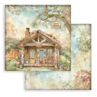 STAMPERIA ALTEREGO BLOCK PAPER 20.3/20.3 CM - SBBS115