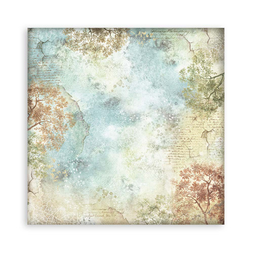 STAMPERIA ALTEREGO BLOCK PAPER 20.3/20.3 CM - SBBS115