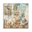 STAMPERIA ALTEREGO BLOCK PAPER 20.3/20.3 CM - SBBS115