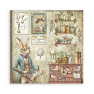 STAMPERIA ALTEREGO BLOCK PAPER 20.3/20.3 CM - SBBS115