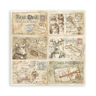 STAMPERIA ALTEREGO BLOCK PAPER 20.3/20.3 CM - SBBS115