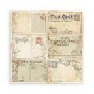 STAMPERIA ALTEREGO BLOCK PAPER 20.3/20.3 CM - SBBS115