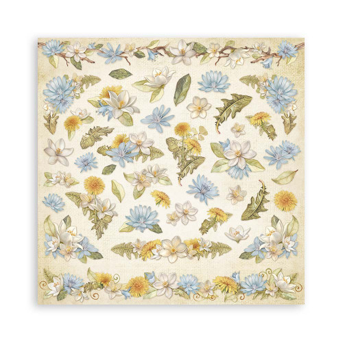 STAMPERIA HIDDEN GROVE BLOCK 20.3/20.3 CM - SBBSXB10