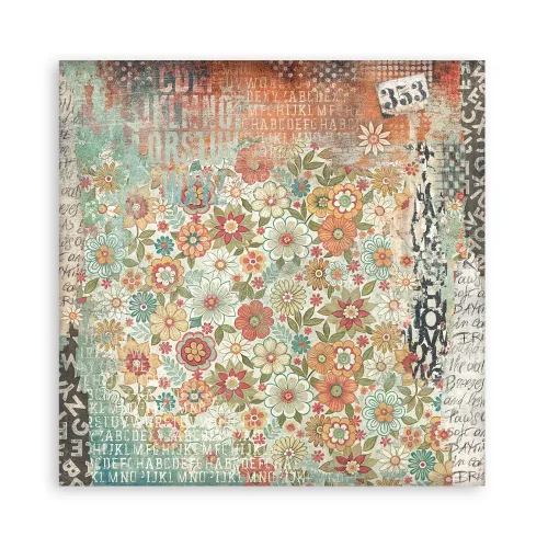 STAMPERIA FURRY FRIENDS BLOCK 30.5/30.5 CM -SBBXLB30