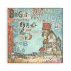STAMPERIA FURRY FRIENDS BLOCK 30.5/30.5 CM -SBBXLB30